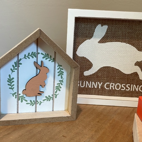 Neutral Easter Tier Tray Decor - Picture 3 of 5